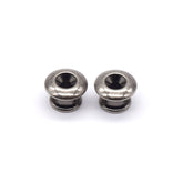 KD By AxLabs Small Strap Buttons (2) Rounded Top - 13mm Top, 10mm Bottom - AxLabs